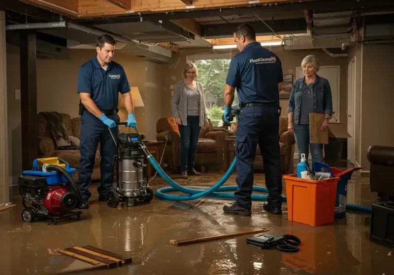 Basement Water Extraction and Removal Techniques process in New Baltimore, MI